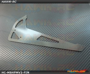 HAWK CREATION 2.0mm CF Vertical Fin - Protos Max V2 (MSH71044)